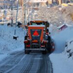 Kfz-Geschwindigkeitsbeschränkung mit Schneeketten